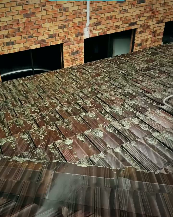 Roof wash in Bankstown before