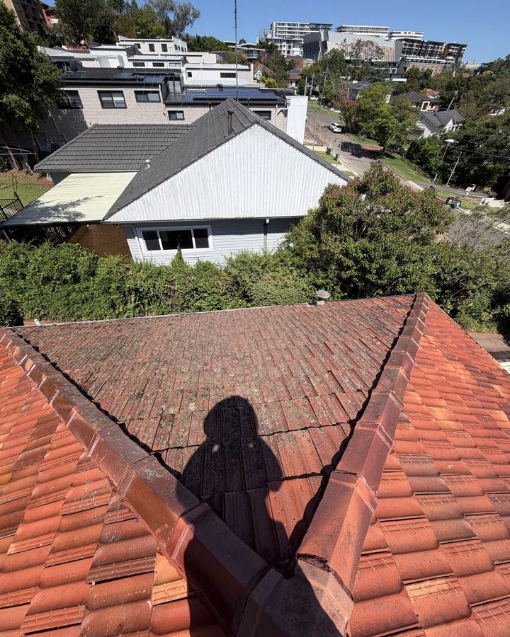 Roof wash in Ryde, after